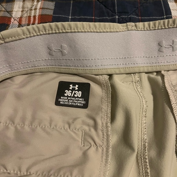 Under Armour Men's Beige Golf Pants - Picture 5 of 9